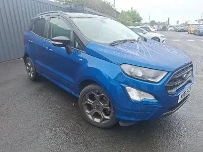 Used Ford Ecosport ST-Line 140 HP (102 kW) 2018 Blue SUV