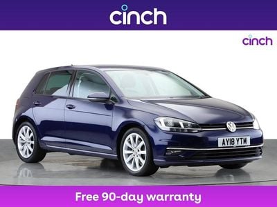 Blue Used 2018 VW Golf VII GT Hatchback | £11,749 (Good price)