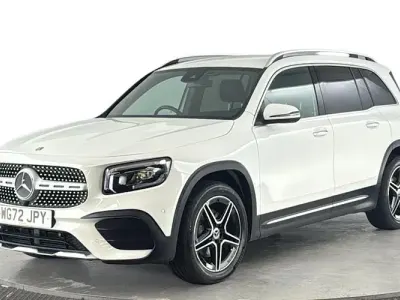 Used Mercedes GLB200 AMG line 163 HP (119 kW) 2022 White SUV