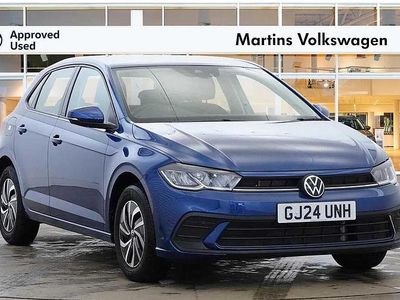 Used VW Polo Life 95 HP (69 kW) 2024 Blue Hatchback
