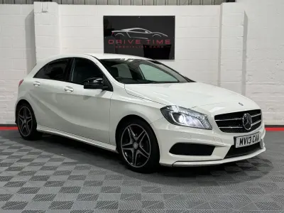 Used Mercedes A180 AMG 109 HP (80 kW) 2013 White Hatchback