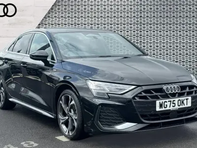 Used Audi A3 S-Line 150 HP (110 kW) 2025 Black