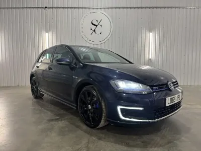 Used VW Golf VII GTE 204 HP (150 kW) 2015 Blue Hatchback