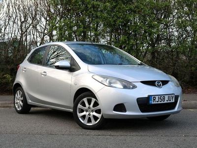 Begagnad Mazda 2 86 HK (63 kW) 2008 Silver Halvkombi