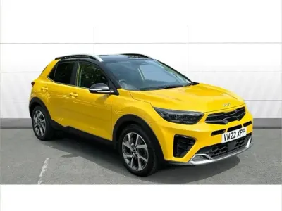 Used Kia Stonic GT-Line S 117 HP (86 kW) 2022 Yellow SUV