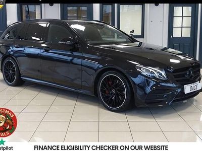Black Used 2017 Mercedes E220 AMG line Estate | £13,870 (Fair price)
