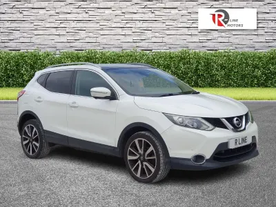 Used Nissan Qashqai Tekna 110 HP (80 kW) 2014 White SUV