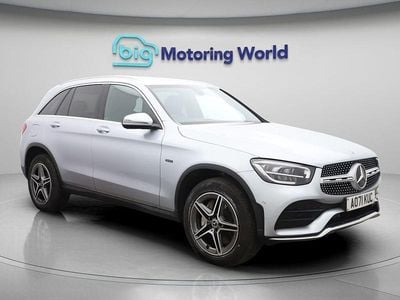 Silver Used 2021 Mercedes GLC300e AMG line Estate | £25,600 (Super price)
