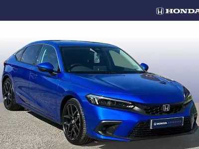 Used Honda Civic Advance 143 HP (105 kW) 2024 Blue  Hatchback