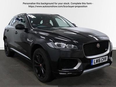 Used Jaguar F-Pace S 300 HP (220 kW) 2016 Black SUV