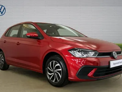 Used VW Polo Life 95 HP (69 kW) 2022 Red Hatchback