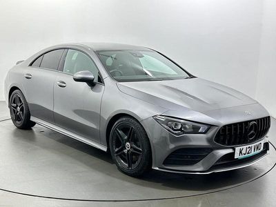 Grey Used 2021 Mercedes CLA200 AMG line Coupe | £18,343 (Good price)