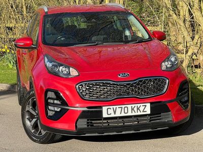 Used Kia Sportage 130 HP (95 kW) 2020 Red SUV