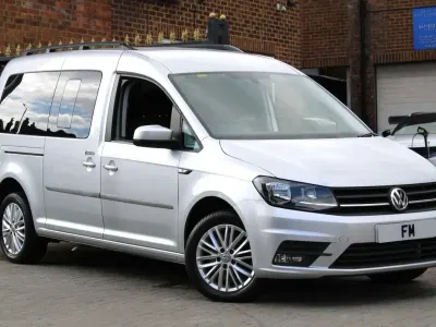 Used VW Caddy S 102 HP (75 kW) 2018 Silver MPV