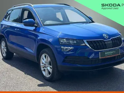 Używany Skoda Karoq SE Technology 115 KM (84 kW) 2020 Niebieski SUV