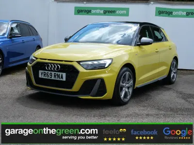 Used Audi A1 Sportback Competition 200 HP (147 kW) 2019 Python yellow Hatchback