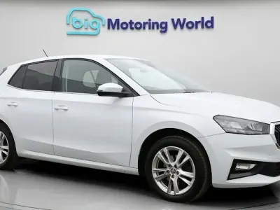 Used Skoda Fabia SE L 116 HP (85 kW) 2024 White Hatchback