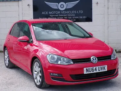 Used VW Golf VII GT 2014 Red Hatchback