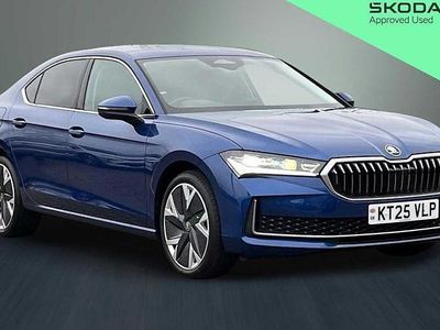 Blue Used 2025 Skoda Superb SE L Hatchback | £29,490 (Fair price)