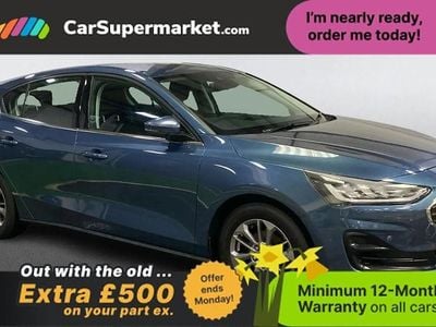 Used Ford Focus Titanium 125 HP (91 kW) 2023 Blue Hatchback