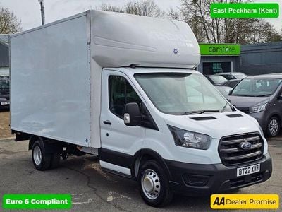 Used Ford Transit 130 HP (95 kW) 2022 White Cabriolet