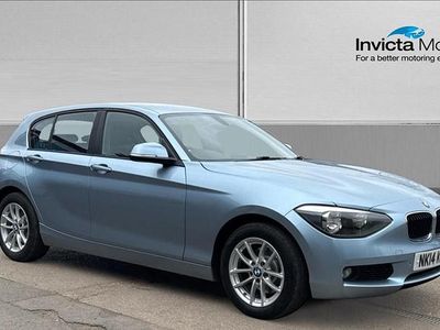 Used BMW 120 Comfort Edition 184 HP (135 kW) 2014 Blue Hatchback