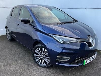 Used Renault Zoe Techno 100 kW (136 HP) 2022 Blue Hatchback