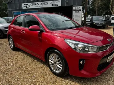 Used Kia Rio 84 HP (61 kW) 2019 Red Hatchback