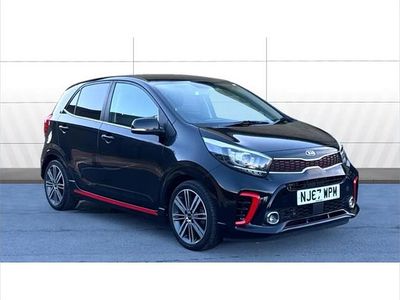 Black Used 2017 Kia Picanto GT-Line Hatchback | £8,695 (Fair price)