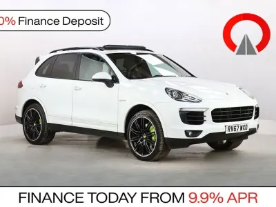 Used Porsche Cayenne S E-Hybrid Platinum Edition 416 HP (305 kW) 2017 White SUV