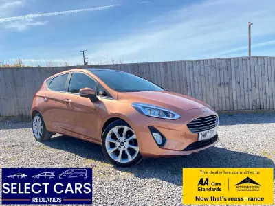 Used Ford Fiesta Titanium 100 HP (73 kW) 2017 Bronze Hatchback