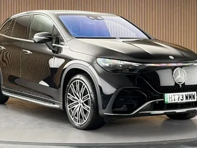 Used Mercedes EQE350 AMG line 214 kW (292 HP) 2023 Black SUV