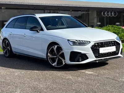 Used Audi A4 Black Edition 150 HP (110 kW) 2023 White Estate