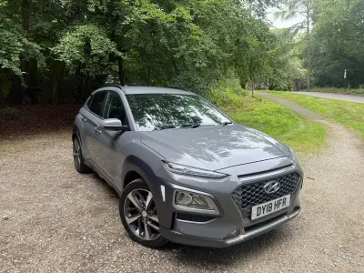Used Hyundai Kona Premium 2018 Grey SUV