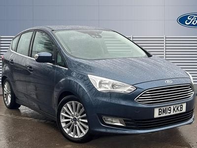 Blue Used 2019 Ford C-MAX Titanium MPV | £9,346 (Fair price)