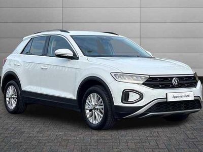 White Used 2023 VW T-Roc Life SUV | £17,950 (Fair price)
