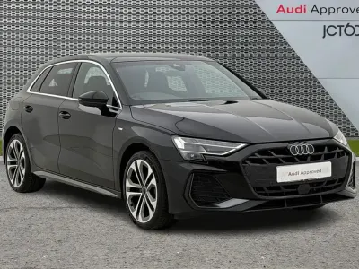 Used Audi A3 e-tron S-Line 200 HP (147 kW) 2025 Black Hatchback
