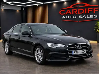 Used Audi A6 S-Line 2016 Black Sedan