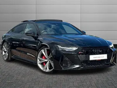 Used Audi RS7 Comfort 600 HP (441 kW) 2021 Mythos black Hatchback