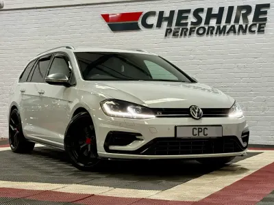 Used VW Golf VII R 306 HP (225 kW) 2018 White Estate