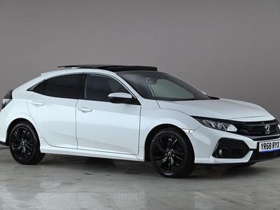 Begagnad Honda Civic EX 2018 Vit Halvkombi