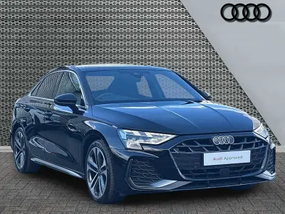 Used Audi A3 S-Line 2024 Black Sedan