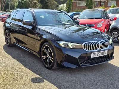 Used BMW 320 M Sport 181 HP (133 kW) 2022 Black Estate