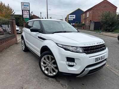 White Used 2014 Land Rover Range Rover evoque Dynamic Estate | £10,490 (Fair price)