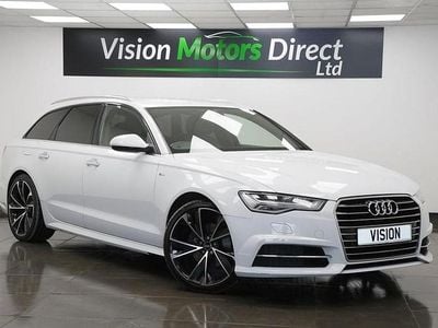 Used Audi A6 S-Line 190 HP (139 kW) 2014 White Estate