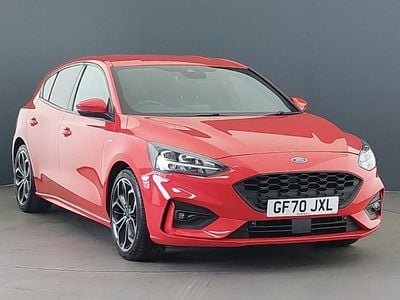 Used Ford Focus ST-Line X 120 HP (88 kW) 2020 Red Hatchback