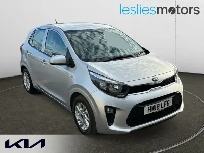 Used Kia Picanto 66 HP (48 kW) 2018 Silver Hatchback