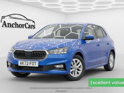 Used Skoda Fabia Comfort 110 HP (80 kW) 2022 Blue Hatchback