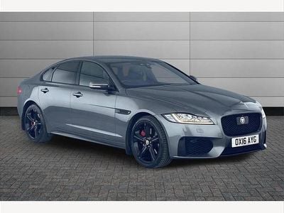 Used Jaguar XF S 300 HP (220 kW) 2016 Ammonite grey Sedan