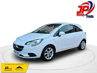 Used Vauxhall Corsa Sport 90 HP (66 kW) 2018 White Hatchback